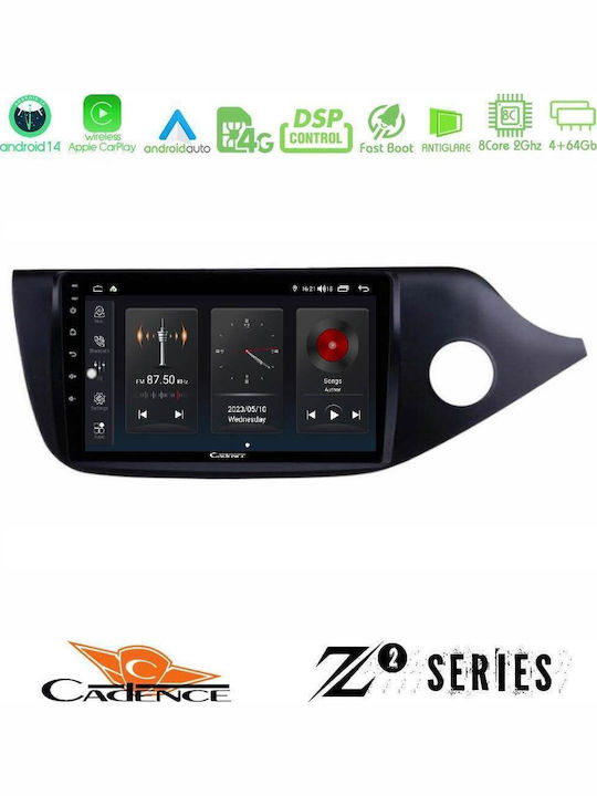 Cadence Car Audio System for Kia Ceed / ProCeed 2013-2017 Bluetooth USB WiFi GPS Apple CarPlay Android Auto with 9" Touch Screen