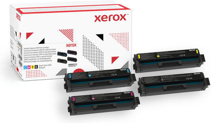 Xerox Value CMYK Genuine Multipack Laser Printer Toner Yellow/Cyan/Magenta/Black 4pcs