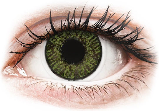 Alcon ColorBlends 2 Monthly Coloured Contact Lenses without Diopters Green