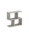 Rechteckiger Beistelltisch Wesmol Grau M50xL20xH50cm