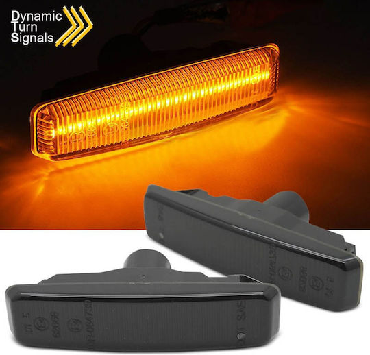Diederichs 279154 Странични Мигачи Калник Bmw 5 E39 Sedan 95-03 Динамични LED Пушени 2 Броя
