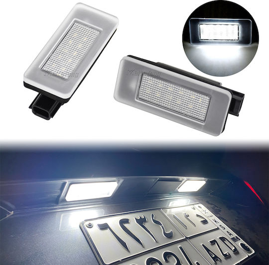 Einparts Led Φαναράκια Πινακίδας Dacia Duster 2017-2021 Dacia Duster 2021 Ζευγάρι 2 Τεμάχια