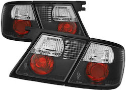 Πισινά Φανάρια Set Nissan Primera P11 96-98 Hathback Μαύρα Junyan
