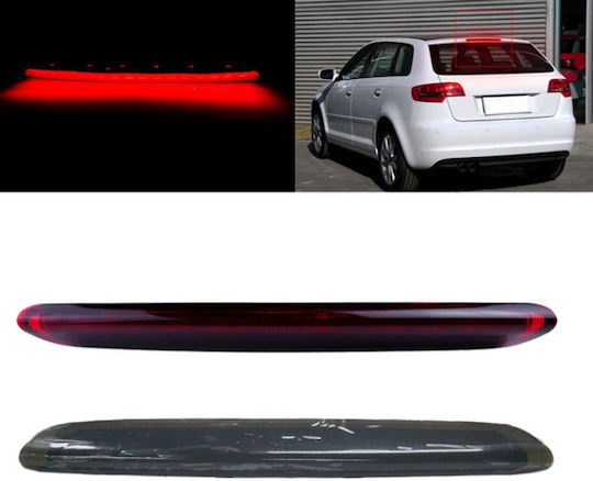 Car 235308 Third Stop Led Audi A3 S3 Rs3 5-door Hatchback 2004-2012 Tinted Black 1 Piece