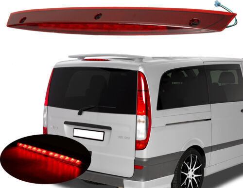 Carro 235096 Трети Стоп LED Mercedes-Benz Vito Viano W639 2004-2010 Червен 1 Брой