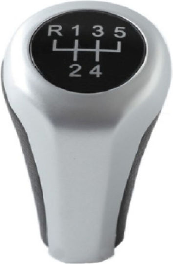 Shift Knob Lever Bmw 5 Speeds Chrome Black Gk3108