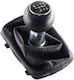 Carro Shift Knob Gear Lever Boot Audi A4 B6 02-08 Audi A4 B7 04-08 6 Speed Black Cgk0203