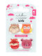 Invisibobble Комплект Детски Кокалки с Щипка 4 Броя