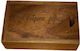 Wooden Rectangle Usb Box Walnut