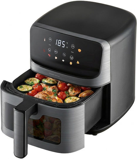 Gotze & Jensen Air Fryer 4.5lt Μαύρο