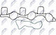 Sealing Set Intake Manifold Audi A4 Allroad B8 2009-2016 3.0l Estate Audi A4 B8 2007-2016 3.0l Sedan Audi A4 B8 Avant 2007-2015 2.7l Estate