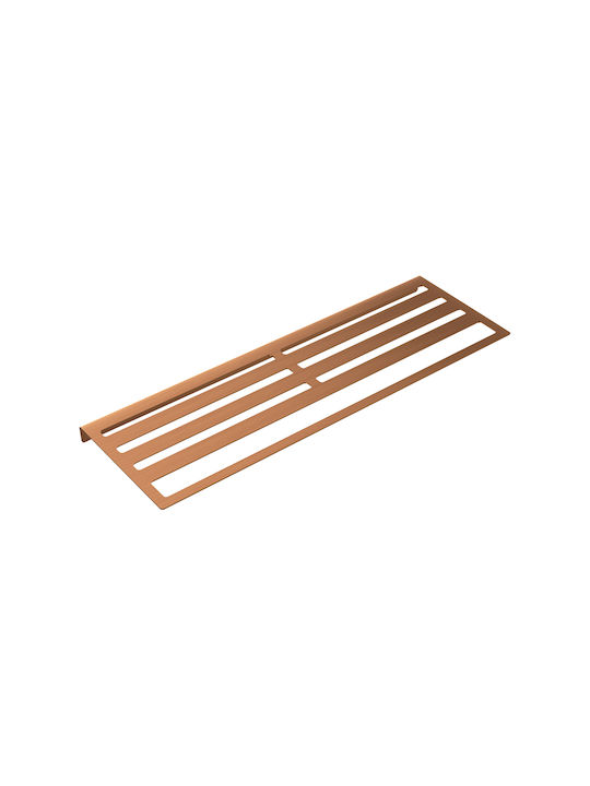 Imex Badezimmerhaken Doppel Wandhalterung mit Schrauben 60x20cm Rosa