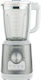Gorenje Μπλέντερ με Γυάλινη Κανάτα 1.75 lt 1400W Λευκό B1400BE