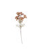 Dekorative Künstliche Blumen Blumenstrauß Braun 67cm