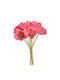Anemonen Blumenstrauß Aus Künstlichen Blumen Korallfarben 33cm