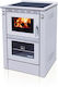 Senko Sg-60 Метална Дървена Печка с Фурна 7.5kW Inox