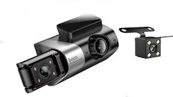 Hoco DI64 Комплект DVR Камера за Автомобил 1080P със 4" Дисплей Wi-Fi и Задна Камера Hoco DI64 Комплект DVR Камера за Автомобил 1080P със 4" Дисплей Wi-Fi и Задна Камера