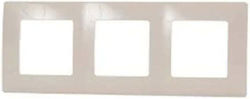 Legrand Niloe Dreifach Cremes Rahmen