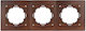Nilson Alegra Triple Walnut Frame