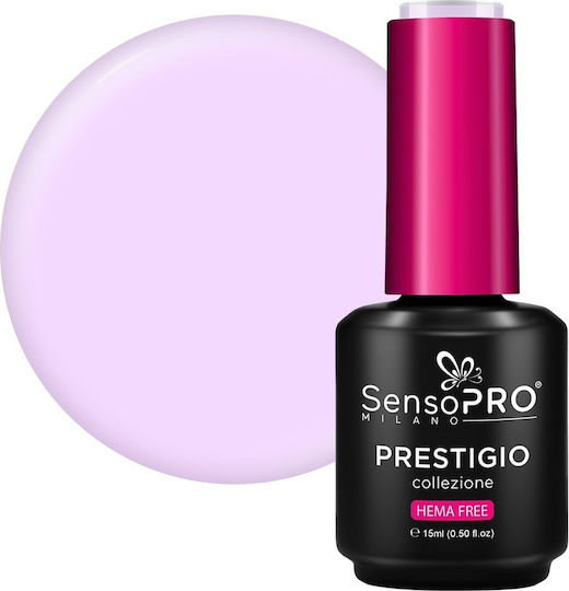 Prestigio Ojă Pentru Unghii Cu Gel Sensopro Milano Lavender Kiss 15ml