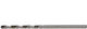 Metal Drill Bit Hss-gs 2.0x49 Mm 10/1