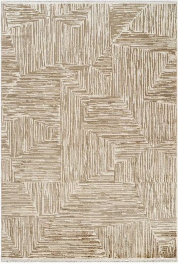 Conceptum Hypnose Marla Wohnzimmer Teppich Rechteckig Beigekrem 60x100cm