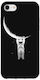 Apple iPhone SE 2020 Swinging On Moon Transparent Silicone TPU Mobile Phone Case & Cover