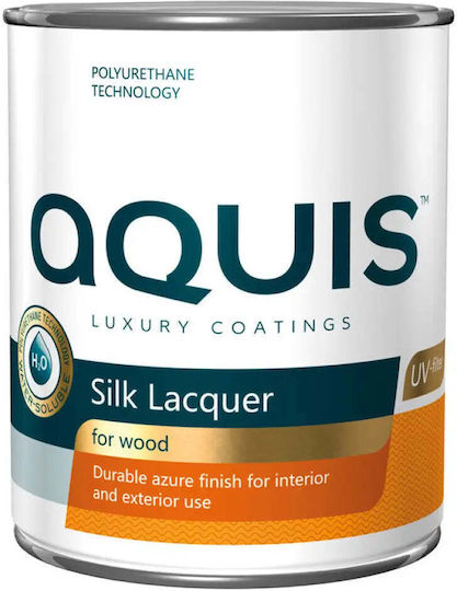Lac De Lemn Mătăsos Castaniu 650 Ml Aquis