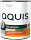 Silk Wood Varnish Walnut 650 Ml Aquis