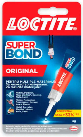 Super Bond Оригинално Течно Секундно Лепило 4 Г Loctite
