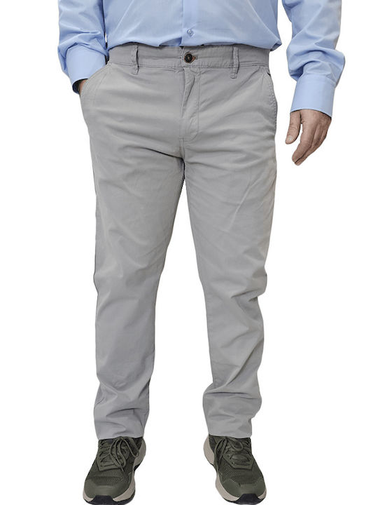 Παντελόνι Chino σε Slim Εφαρμογή Γκρι