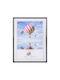 Plastic Wall Photo Frame With Black Frame
