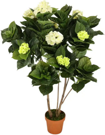 Künstliche Topfpflanze Hortensie 110cm Hd Hd-10990