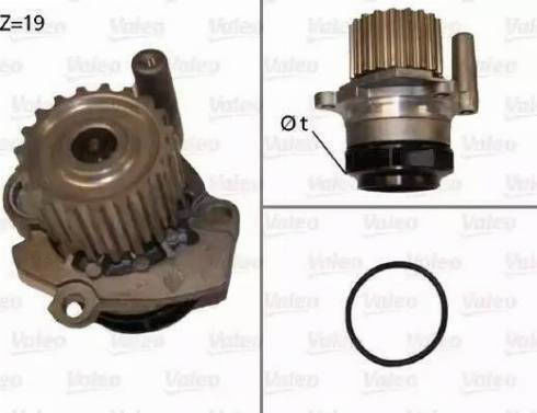 Water Pump Audi A3 1996-2006 1.9l Hatchback Audi A3 2003-2013 2.0l Hatchback Audi A3 Convertible 2008-2013 2.0l Convertible