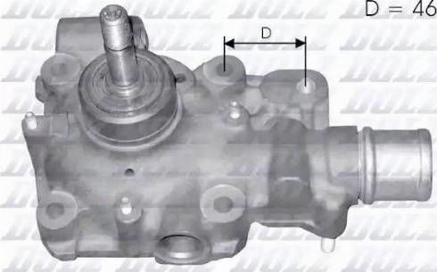 Водна Помпа Iveco Daily Iii Bus 1999-2006 2.8l Bus Iveco Daily Iii Platforma Shasi 1998-2009 2.8l Van Iveco Daily Iii Van 1999-2009 2.8l Van