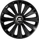 Car Wheel Hubcaps Versaco 15" Trend Rc Black Cb...