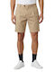 Herren Shorts Chino Beigen