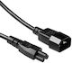 Act Power Cable C14-c15 Black 0.25