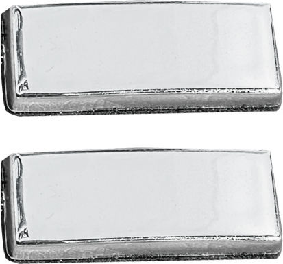 Autoaufkleber Briefe Chrom 3d ''='' 2,7cm x 2,5cm 1 Stück