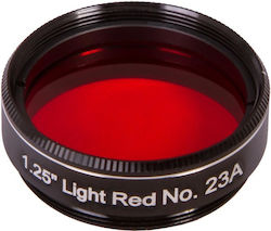 Explore Scientific N23a Telescope Filter Light Red Filter 1.25mm Barrel Diameter Anti-reflective