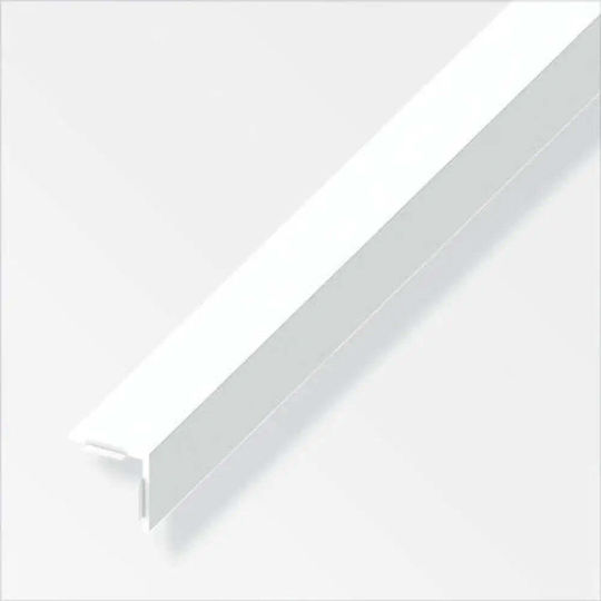 Pvc Self-adhesive Angle Profile 20x20 Mm 1 M Alfer Aluminium