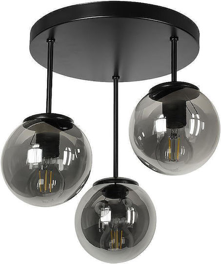 City Lux Deckenleuchte Schwarz