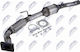 NTY Katalysator Vw Bora I 1998-2013 2.0l Limousine Vw Bora Variant 1999-2005 2.0l Kombi Vw Golf IV 1997-2008 2.0l Hatchback
