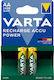 Varta Accu Power Aa 2600mah Rechargeable Batteries