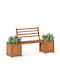Costway Wooden Planter Box 91x46.5x172 cm