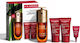 Clarins Double Serum & Multi-intensive Σετ Περιποίησης για Αντιγήρανση, Λάμψη & Σύσφιξη 4τμχ
