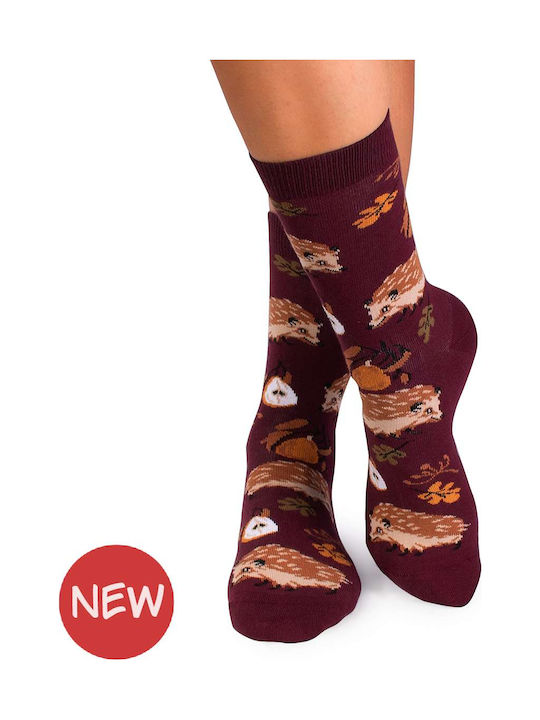 Pirin Hill Burgundische Socken