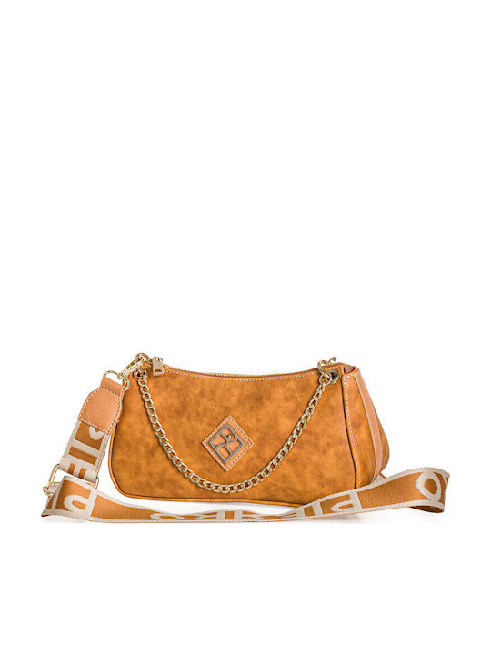 Strap Damenhandtasche Crossbody Braun