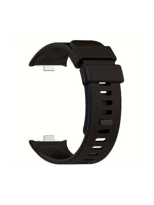Suitable Redmi 4 Watch Strap Redmi Watch 4 Xiaomi Mi Band 8 Pro Silicone Strap Black