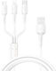 3 In 1 Cable Iphone Micro Usb Usb-c Yesido